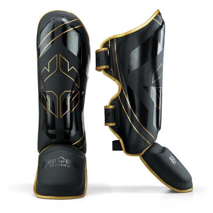 Протектори за крака  - Ground Game - Shin Guards Logo 3.0 - Gold